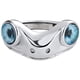 thumbnail image 2 of Rana anillo abierto lindo anillo de rana anillo de dedo animal joyería de anillo de rana para niña, 2 of 6