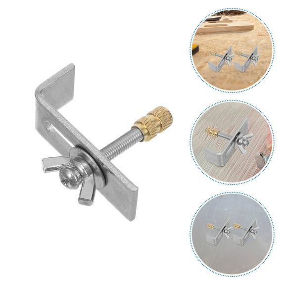 LEORX 2Sets Undermount Clips for Kitchen Sink Installation Parts Kit Prevent Movement