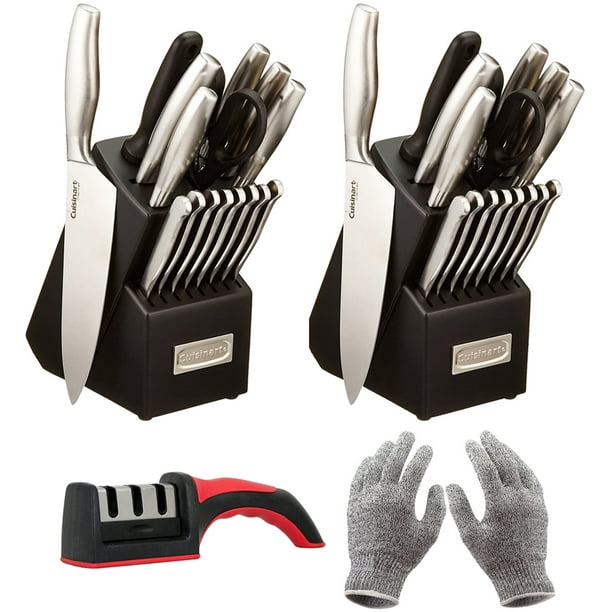 Best Buy: This 17-Piece Cuisinart Artiste Knife Block Set is on sale for $49.99.