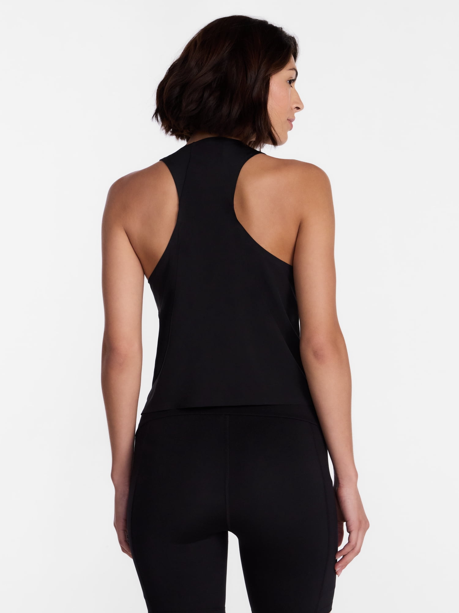 Avia Women's Quarter Zip Hybrid Tank Top, Sizes XS-XXXL