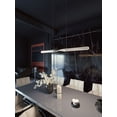 thumbnail image 3 of AFX  Twist 48" LED Pendant Light Satin Nickel, 3 of 3