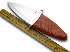 Canal Street Cutlery Co "Carry the Football" Leather Knife