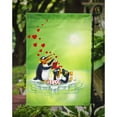 thumbnail image 3 of Carolines Treasures APH0246GF My Love Song Penguins Flag Garden Size  Small multicolor, 3 of 3