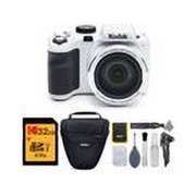 Kodak PIXPRO AZ425 Astro Zoom Camera (White) with 32GB Card