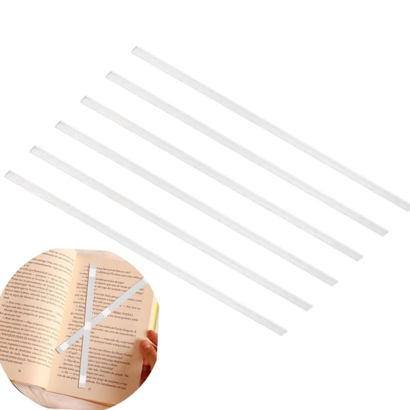 Glue Strips Tape,Set of 30 Book Binding Tape Thermal Glue Strips for Book Binding Repair,11.2x0.35in Files Repair Strips for Crafts Letter