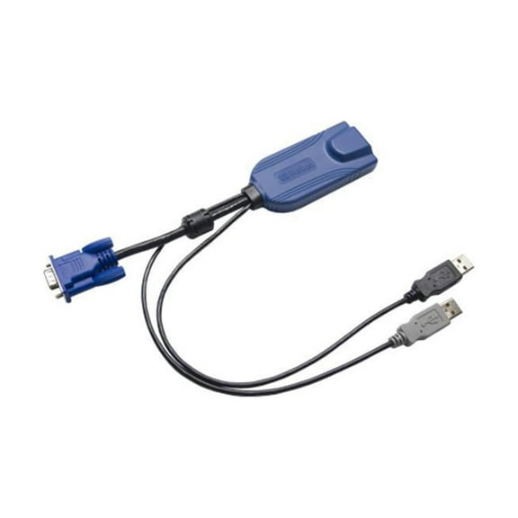 Raritan Dominion KX II KVM Cable - HD-15 Male Video, Type A Male USB