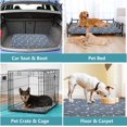 thumbnail image 4 of Juego de 2 almohadillas de entrenamiento para perros y cachorros, almohadillas de entrenamiento para mascotas, lavables, reutilizables, súper absorbentes, a prueba de fugas, antideslizantes, almohadil, 4 of 5