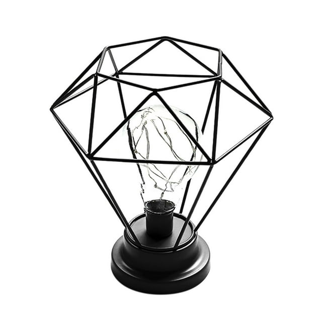 Creative Desk Lamp Iron Bedroom Decoration Photography Prop Lamp