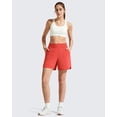 thumbnail image 7 of G4Free Chillwhisp Athletic Shorts for Women 4" - High Waist Lightweight Casual Running Shorts Built-in Liner with Pockets, 7 of 7