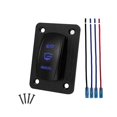 thumbnail image 1 of Panel de interruptor basculante de bomba de sentina DENGXMXG 3 vías interruptor momentáneo automático/Manual SPDT negro, 1 of 5