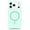 Cyan, variant on For iPhone 17 Pro Max Case,Silicone Waterproof Anti-Yellowing Magnetic Mobile Phone Protective Cover,Deep blue,iPhone 17 Pro Max-6.9"