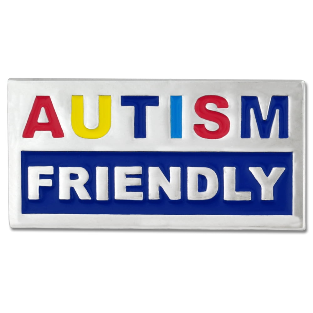 PinMart's Autism Awareness Friendly Autism Enamel Lapel Pin