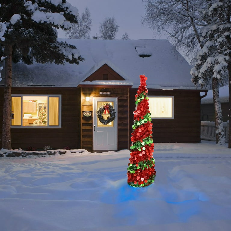 Frontporch Christmas Tree Indoor - Outdoor Rug - Cracker Barrel