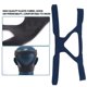 thumbnail image 4 of Accesorio de máscara de respirador con diadema transpirable Máscara de respirador lavable Banda para la cabeza CAPA Máscara facial transpirable Diadema BlueBlue, 4 of 8