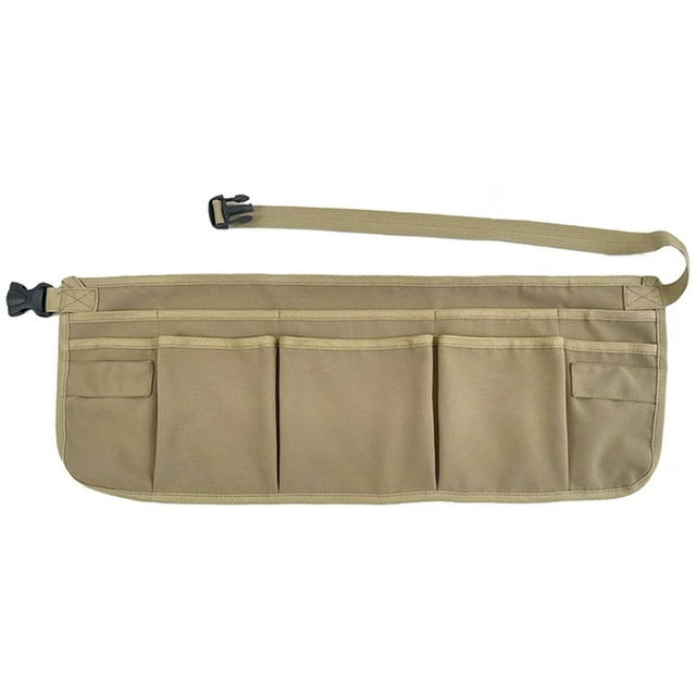 tamizeot Utility With Pockets Tools. Features Adjustable Waist Belt, Large Capacity, And Breathable Film Automotive And Tasks Khaki 62*23cm