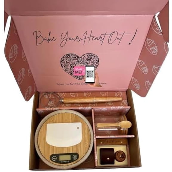 Sourdough Starter Kit   Educational Videos | Beginner Friendly | Recipe Included$$Home Decor, Kitchen, & Other