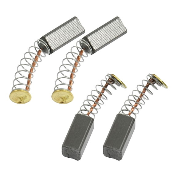 Power Tool 25/64 x 1/5 x 1/5 Replacement Carbon Motor Brushes x 4 Cbvie