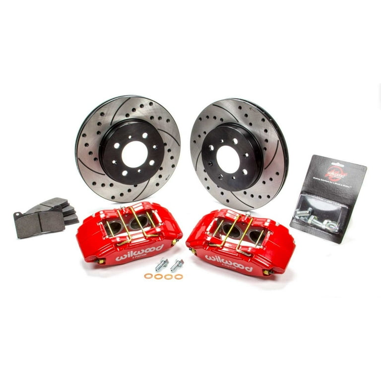 Wilwood Brake Kit Front Honda/Acura Red Drilled Wilwood Brake Kit Front Honda/Acura Red Drilled