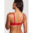 thumbnail image 3 of Sostén DOBREVA Balconette sin Relleno con Aros Talla Grande Rojo 34C, 3 of 5