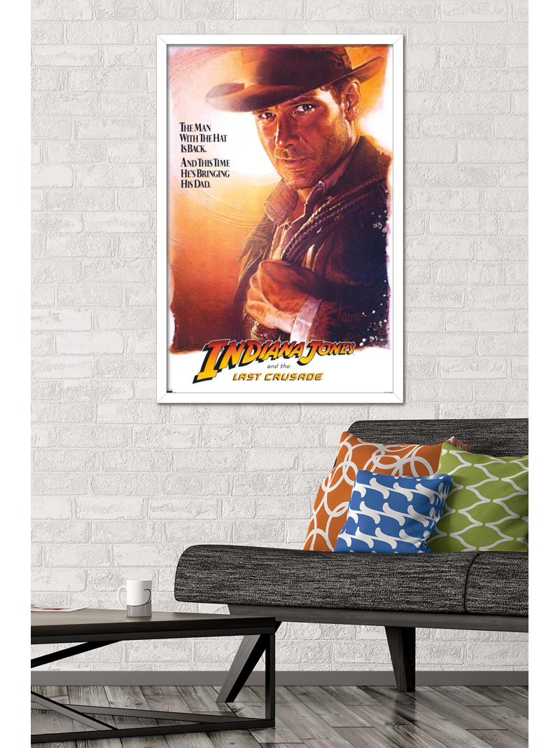 Indiana Jones And The Last Crusade - One Sheet Wall Poster, 22.375