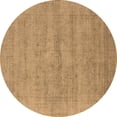 thumbnail image 1 of Ahgly Company Indoor Round Oriental Brown Industrial Area Rugs, 4' Round, 1 of 4