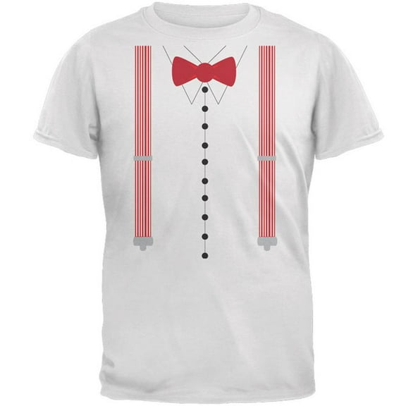 Halloween Popcorn Usher Costume Mens T Shirt White X-LG