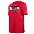 thumbnail image 2 of Men's New Era  Scarlet San Francisco 49ers 3rd Down High Density Print T-Shirt, 2 of 5