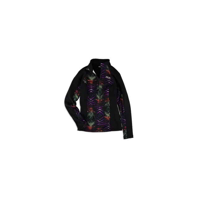 Fila Veste en Molleton à Fermeture Éclair 1/4 pour Femmes, Multicolore, Très Petit