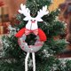 thumbnail image 4 of Adorno Colgante para Árbol de Navidad | Adorno Colgante Redondo de Campanas de Papá Noel y Muñeco de Nieve | Decoración Navideña de Poliéster Duradera para Árbol, Pared, Puerta, Bolsa de Regalo | Acc, 4 of 6