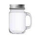 thumbnail image 1 of 24 Pack Mason Jar Mini Vidrio Con Asa Tapa 4 Oz Vaso Frasco Tarro Vaso Cristal Transparente Reunion Almacenar Organizar Diseño Pequeño Vasito Manualidades, 1 of 5