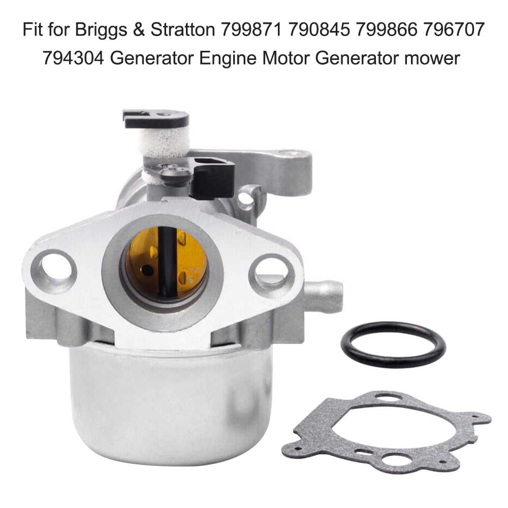 Carburetor Replacement with Gasket Ring Fit for Briggs & Stratton 790845 799871 799866 796707 794304