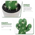 thumbnail image 6 of Plant Large Artificial Potted Cactus Decorate Plants Desktop Ornament Kitchen Decoration Tabletop Bonsai, 6 of 6