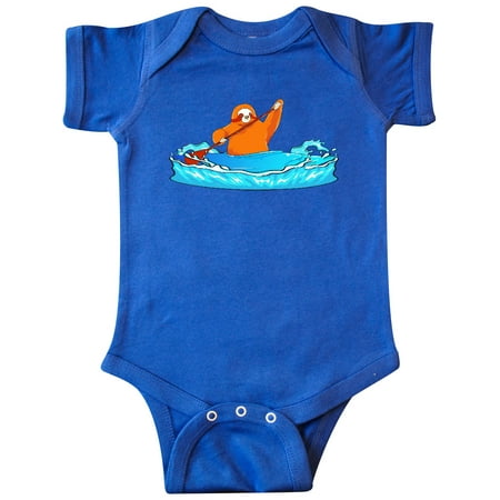 

Inktastic Kayaking Sloth Kayak Gift Baby Boy or Baby Girl Bodysuit
