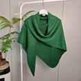 thumbnail image 4 of LEKODE Triangle Scarf Shawl Wraps for Women Pashmina Shawls Capelets for Women Cape for Women Poncho Sweater Poncho Womens Green One Size, 4 of 4