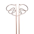 thumbnail image 1 of Plant Clips, Monstera Shaped Plant Support Reusable Sturdy Alloy Plant Stem Support Holder Plant Retaining Support for Indoor and Outdoor Plants Including Flowers Herbs and Vegetables, Rattan Clip, 1 of 6