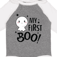 thumbnail image 4 of Inktastic My 1st Boo with Cute Ghost Boys or Girls Long Sleeve Baby Bodysuit, 4 of 5