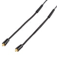thumbnail image 1 of Cable de audio de repuesto Nikou 1,37 m negro para auriculares SHURE SE535 SE425 SE315 SE215 SE846, 1 of 9