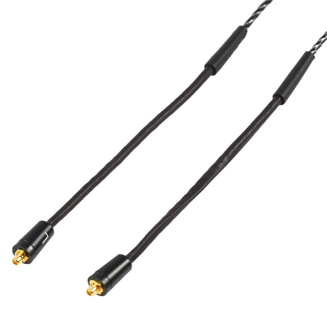 Cable de audio de repuesto Nikou 1,37 m negro para auriculares SHURE SE535 SE425 SE315 SE215 SE846