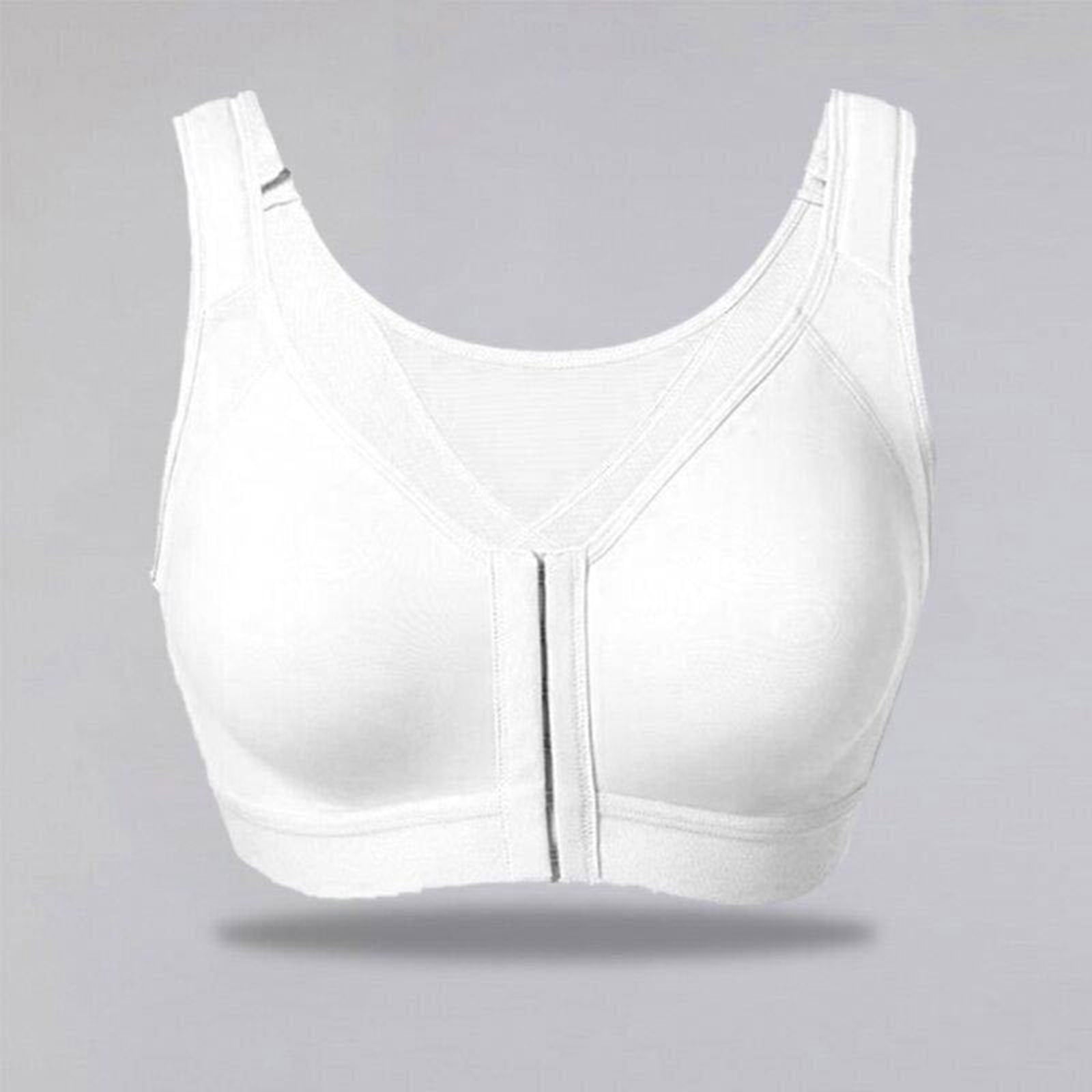 Ozmmyan Wirefree Bras for Women ,Plus Size Adjustable Shoulder Straps Lace  Bra Wirefreee Extra-Elastic Bra Active Yoga Sports Bras 42B/C-52B/C, Summer  Savings Clearance 