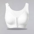 Ozmmyan Wirefree Bras for Women ,Plus Size Front Closure Lace Bra