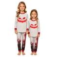 thumbnail image 3 of RUPKUL Ultra Soft Family Halloween Pajamas Matching Sets Bloody Splatter Print All-Over Pattern Pjs Pants for Women Men, 3 of 6