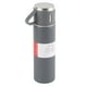 thumbnail image 2 of Botella térmica de acero inoxidable con aislamiento al vacío de 500 ml, portátil, para exteriores, color gris, 2 of 14