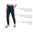 thumbnail image 4 of Pantalones Joggers Deportivos CRZ YOGA con Entrepierna de 81 cm Azul Marino Talle Grande, 4 of 6