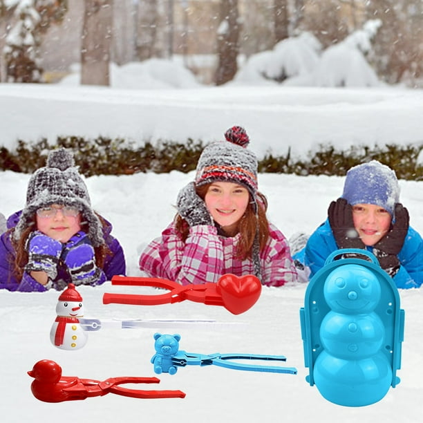 Snow Snowball Maker Clip Maker Animal Shaped Snow Sand Mold Tool Kit de juguetes de nieve de invierno Wmkox8yii shdjk3611
