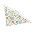 thumbnail image 2 of Dog Bandanas, Cartoon summer slingchair beach towel Adjustable Dog Scarf Triangle Bib Handkerchief Accessories for Small Medium Large Dogs, Cats, Pets, 2 of 6