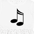 thumbnail image 4 of Inktastic Music Notes Musician Girls Toddler Dress, 4 of 5