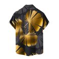 thumbnail image 5 of LYXSSBYX Mens Shirts Short Sleeve Clearance under 5.00 Men Shirt Print Short Sleeve Shirt Males Funny Tropical Casual Hawaiian Beach Shirt, 5 of 5