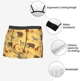 thumbnail image 5 of Kdxio Men's Boxer Briefs with Cute Animals Print - Comfortable and Breathable Underwear for Everyday Wear, 5 of 7