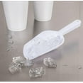 thumbnail image 3 of Soro Essentials- 6 oz. Polypropylene Scoop White Color Set of 2- Plastic Utility Ice Scooper Ice Maker Scooper Kitchen Scoop for Weddings Bar Ice Bucket Kitchen Popcorn Dishwasher Safe, 3 of 5