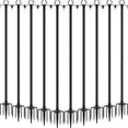 thumbnail image 1 of Postes para luces AILBTON de 3 m, soporte metálico para exteriores, paquete de 10, 1 of 7